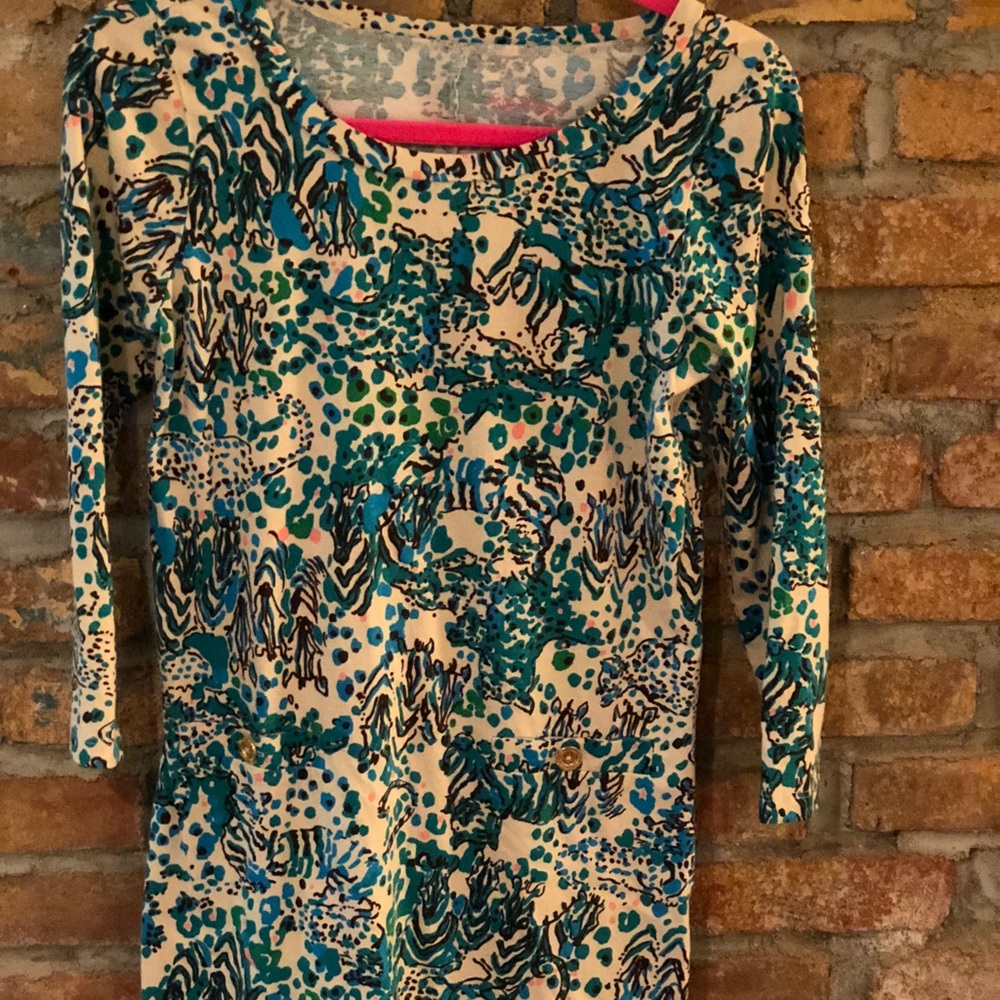3/4 sleeve cotton Lilly dress